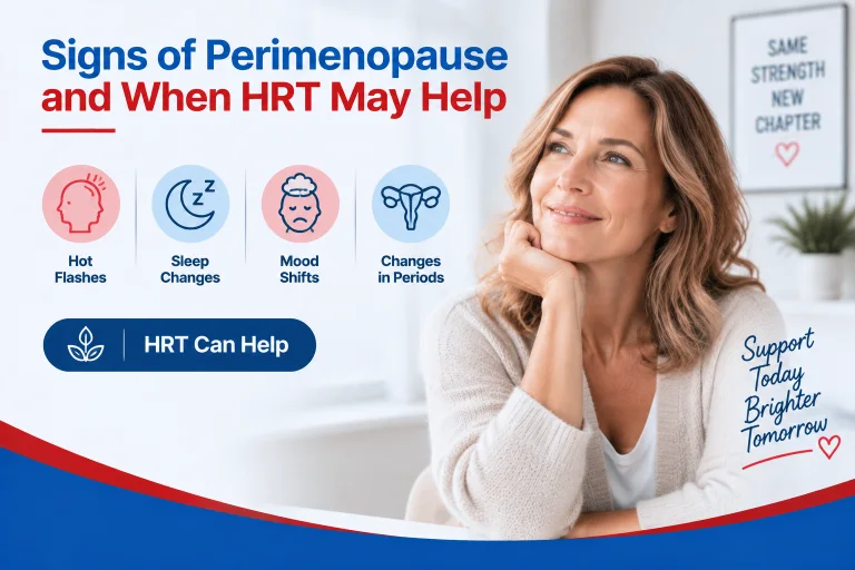 Perimenopause Signs and HRT Support
