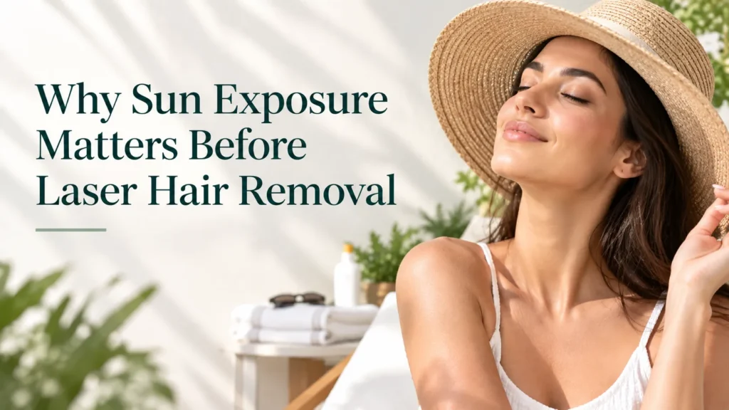Why Sun Exposure Matters Before Laser Hair Removal